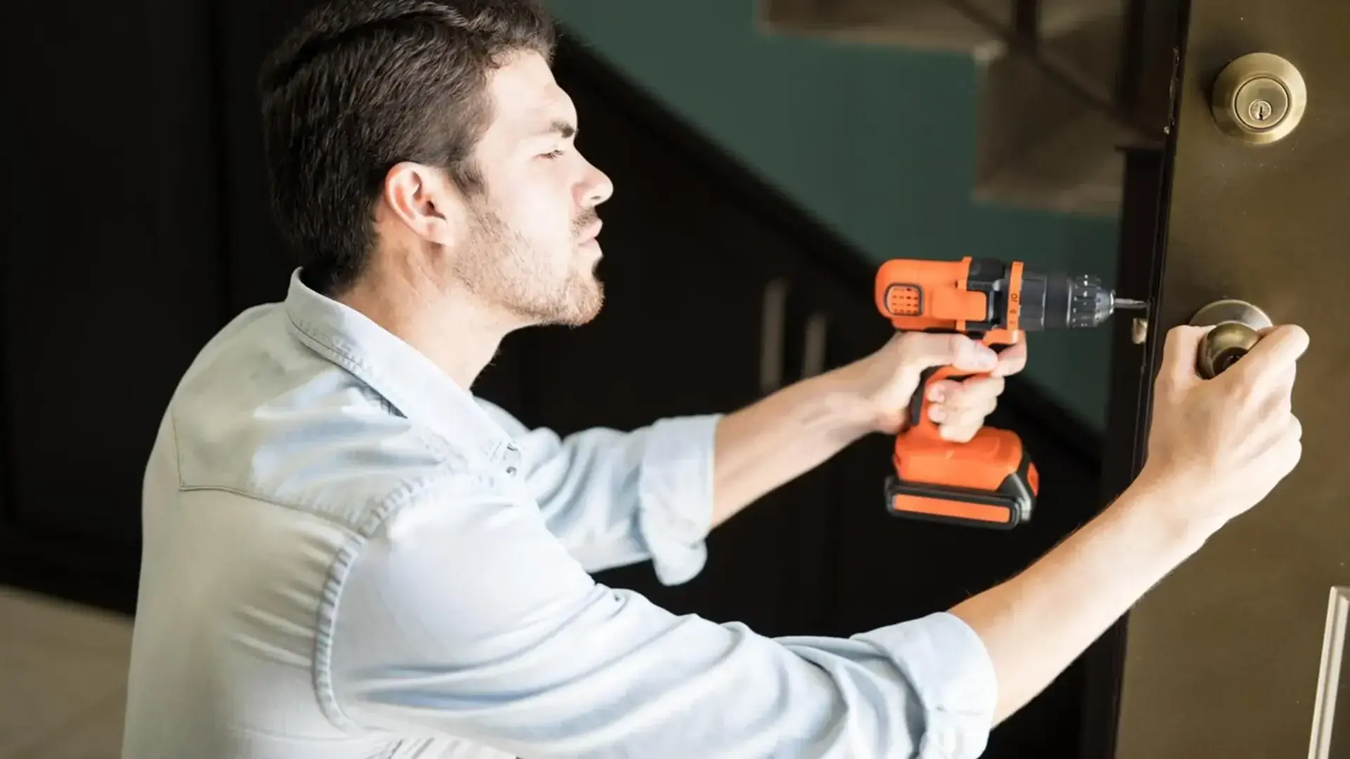 Locksmith One locksmith technician